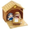Hallmark Little Bitts™ Nativity And Manger Set, 4 Pieces 2 Hallmark Little Bitts™ Nativity And Manger Set, 4 Pieces -Cheap Toys Series 0001KCX1007