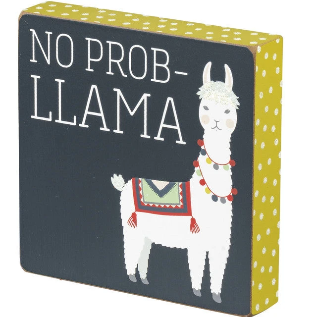 Block Sign - No Prob-llama 3 Block Sign - No Prob-llama