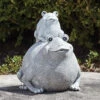 Frog And Baby Pudgy Pal Garden Statue