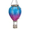 Hot Air Balloon Solar Lantern Blue Small 15" 2 Hot Air Balloon Solar Lantern Blue Small 15" -Cheap Toys Series 12767