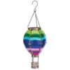 Hot Air Balloon Solar Lantern Stripe Small 15" -Cheap Toys Series 12769