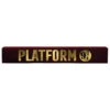 Harry Potter Platform 9 3/4 Long Wood Sign -Cheap Toys Series 21952