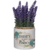There's No Place Like Nana's Planter With Artificial Lavender Floral