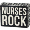 Wood Sign - Nurses Rock -Cheap Toys Series 24679