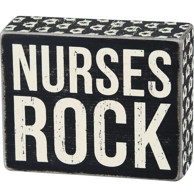 Wood Sign - Nurses Rock 2 Wood Sign - Nurses Rock
