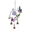 Butterfly Bell Windchime With Purple Florals 1 Butterfly Bell Windchime With Purple Florals -Cheap Toys Series 2WC2002
