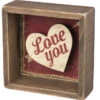 Wood Sign - Love You -Cheap Toys Series 34738