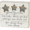 Slat Wood Sign - Good Friends Are Like Stars -Cheap Toys Series 38222