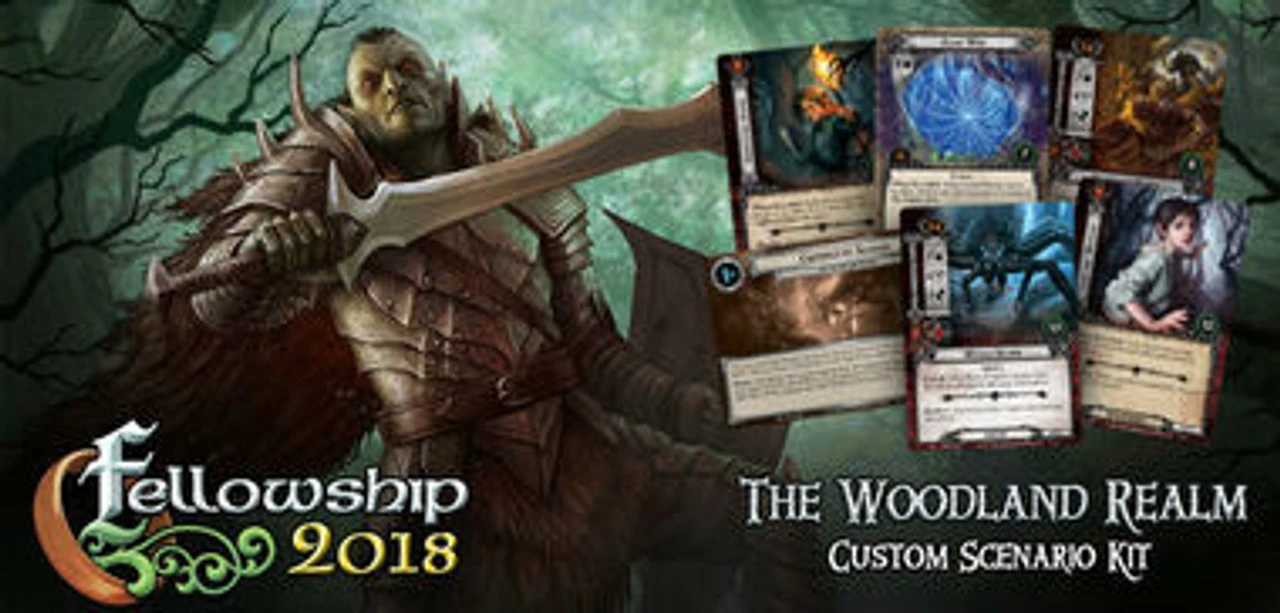 Fantasy Flight Games The Lord Of The Rings LCG: The Woodland Realm Custom Scenario Kit 3 Fantasy Flight Games The Lord Of The Rings LCG: The Woodland Realm Custom Scenario Kit