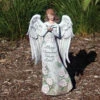 Sympathy Memorial Angel With Dove Statue Always Remembered Forever Loved 13" -Cheap Toys Series 602094