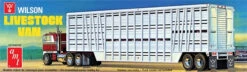 AMT 1/25 Scale Wilson Livestock Van Trailer Model Kit