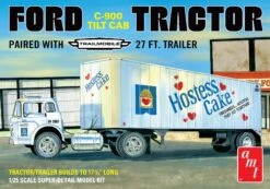 AMT 1/25 Ford C900 Hostess Truck With Trailer
