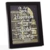 Hallmark Harry Potter™ Friendship And Bravery Hermione Granger™ Framed Quote Sign, 8" X 10" 1 Hallmark Harry Potter™ Friendship And Bravery Hermione Granger™ Framed Quote Sign, 8" X 10" -Cheap Toys Series Black and Gold Books and Hermione Quote Framed Sign 1HPO1085 01