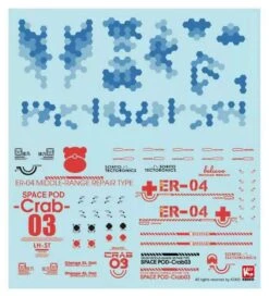 Space POD CRAB03 ER04 Grey Space Construction/Industrial Mobile Model Kit -Cheap Toys Series ER04 n