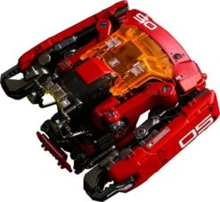 Space POD CRAB03 ER05 Red Space Construction/Industrial Mobile Model Kit -Cheap Toys Series ER05 1