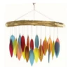 Santa Fe Colors Leaves And Driftwood Glass Windchime -Cheap Toys Series GEBLUEG207