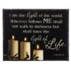 I Am The Light Of The World John 8:12 Light Up 8"x6" Picture Canvas 2 I Am The Light Of The World John 8:12 Light Up 8"x6" Picture Canvas -Cheap Toys Series OSW220188