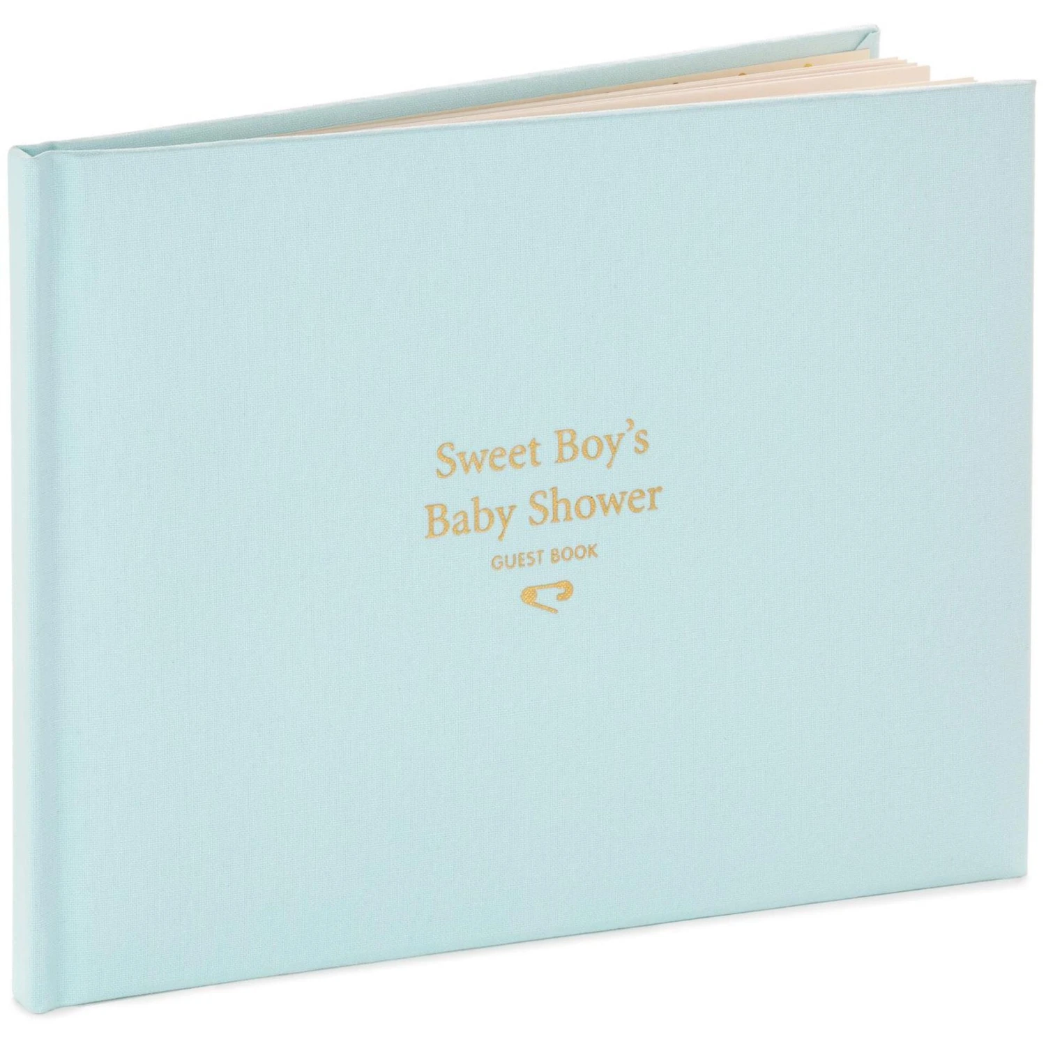 Hallmark Sweet Boy's Baby Shower Guest Book 3 Hallmark Sweet Boy's Baby Shower Guest Book