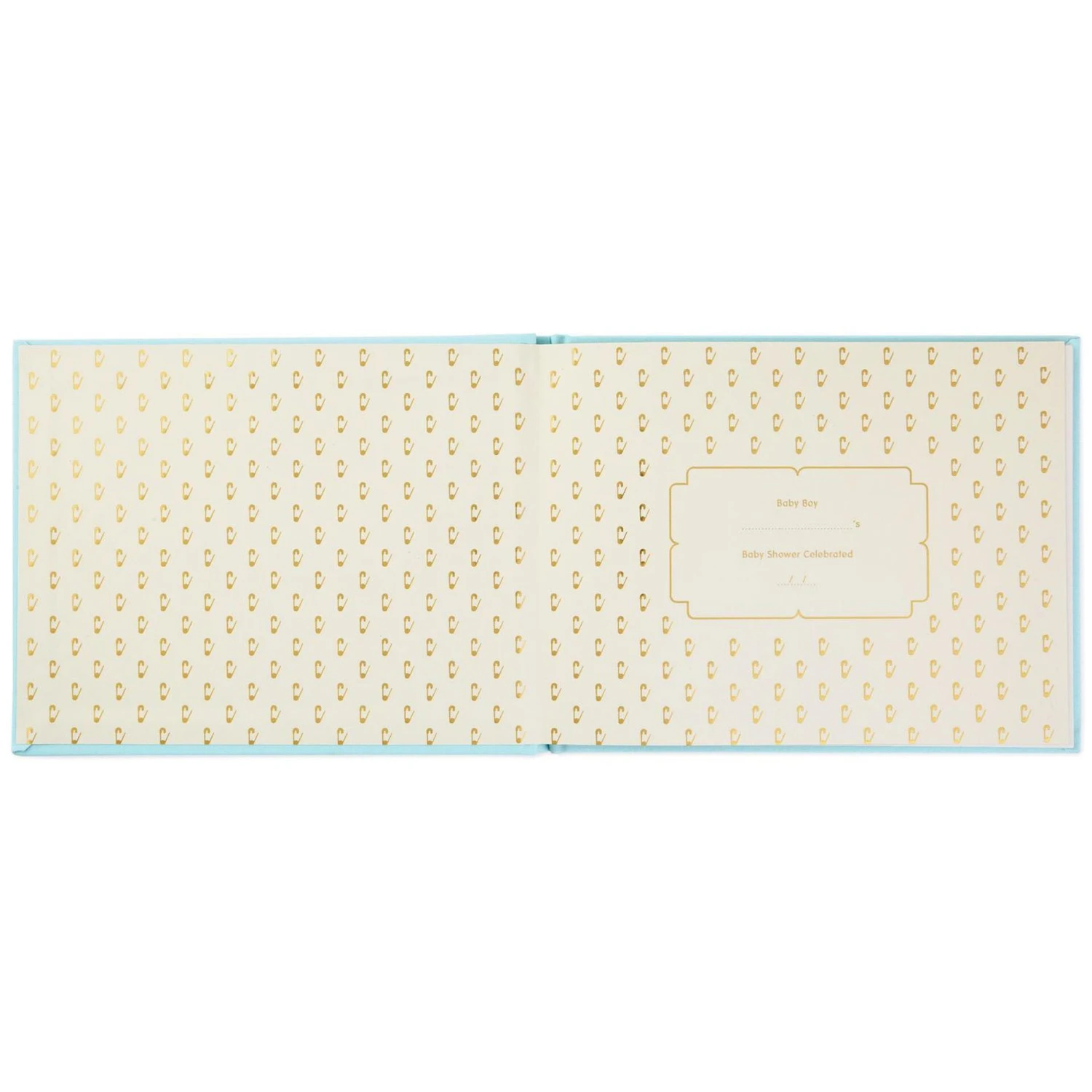 Hallmark Sweet Boy's Baby Shower Guest Book 4 Hallmark Sweet Boy's Baby Shower Guest Book - Image 2