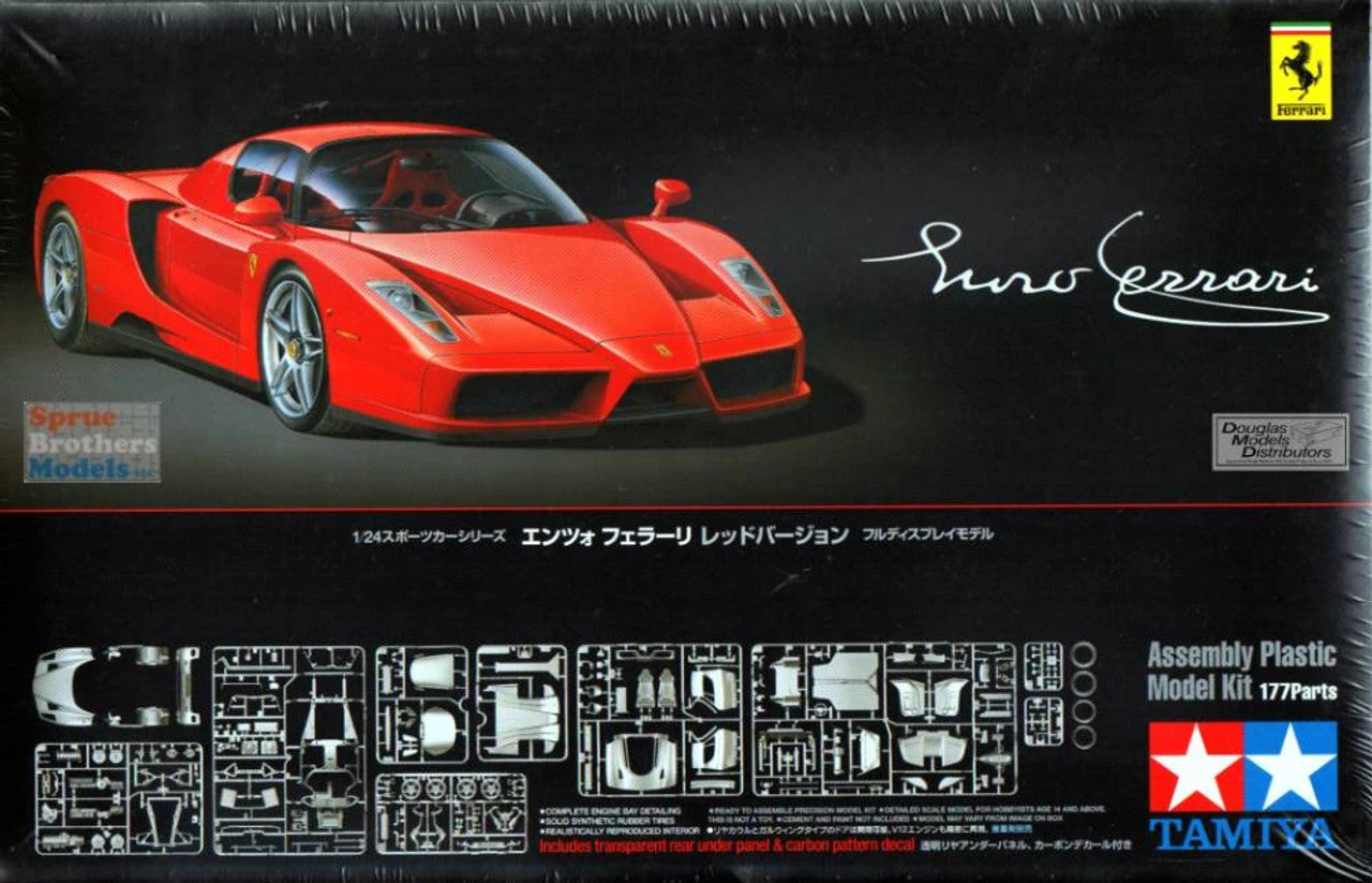 Tamiya 1/24 Enzo Ferrari (Red Version) 3 Tamiya 1/24 Enzo Ferrari (Red Version)