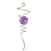 10" Silver Purple Spiral Tail Wind Spinner Accesory -Cheap Toys Series spinfinity b83f3a09 30f4 4378 bb73 258b5852afcc